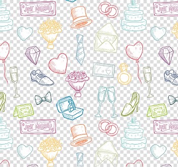 Wedding Euclidean , Color wedding elements transparent background PNG clipart
