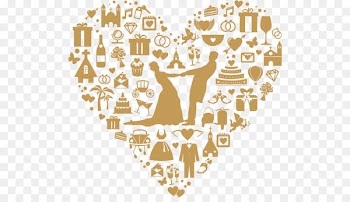 Wedding Euclidean vector Element Illustration - Love wedding vector elements 