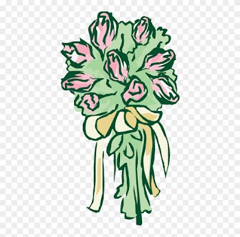 Wedding - Flowers - Clip - Art - Wedding Flower Cartoon Png