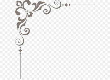 Wedding Gratis Computer file - Lace corner 