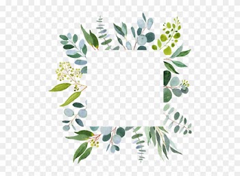 Wedding Greenery Square Template - Greenery Template