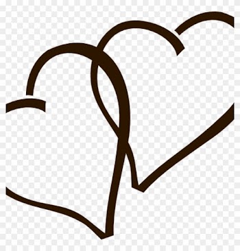 Wedding Heart Clipart Deep Brown Hearts Clip Art At - Heart Clipart