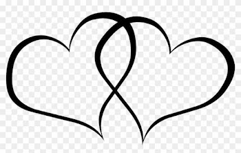 Wedding Heart Png Clipart - Double Hearts