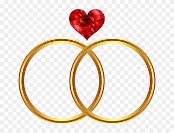 Wedding Hearts Clipart 10, - ! 5'x7'area Rug
