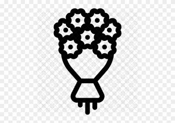 Wedding Icon - Flower Bouquet Icon