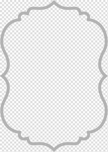 Wedding invitation 1950s Paper RSVP, Shapes, gray frame illustration transparent background PNG clipart