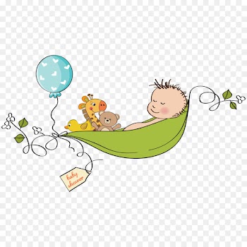Wedding invitation Baby shower Boy Greeting card - Cartoon Baby 
