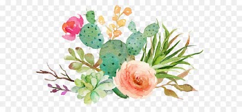Wedding invitation Baby shower Cactaceae Party Bridal shower - Fleshy cactus flowers 