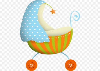 Wedding invitation Baby shower Infant Baby transport - Baby trolley 