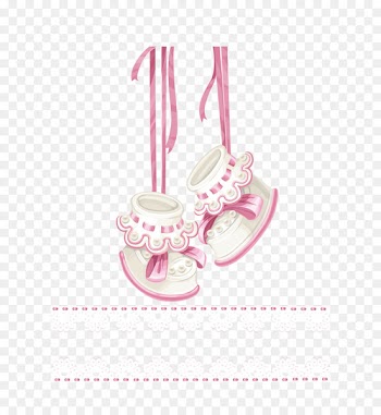 Wedding invitation Baby shower Infant Clip art - Vector Pink Shoes 