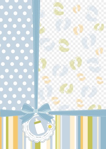 Wedding invitation Birthday cake Greeting card - Vector baby came 