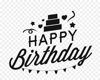 Wedding invitation Birthday cake Party Wish - Happy Birthday Vector 