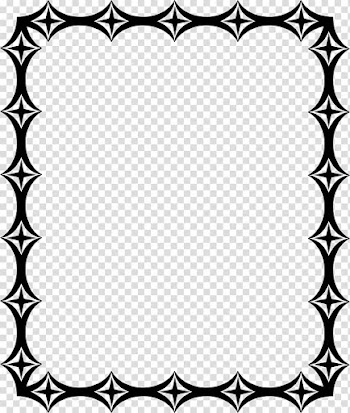 Wedding invitation Borders and Frames Decorative Borders Drawing , starry transparent background PNG clipart