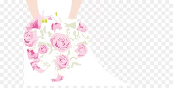 Wedding invitation Bridal shower Bride - Bride holding holding flowers 
