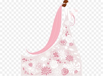 Wedding invitation Bride Clip art - Vector Bride 