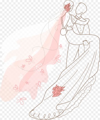 Wedding invitation Bride Woman - bride and groom 