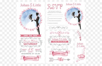 Wedding invitation Bridegroom - Elegant wedding invitations 