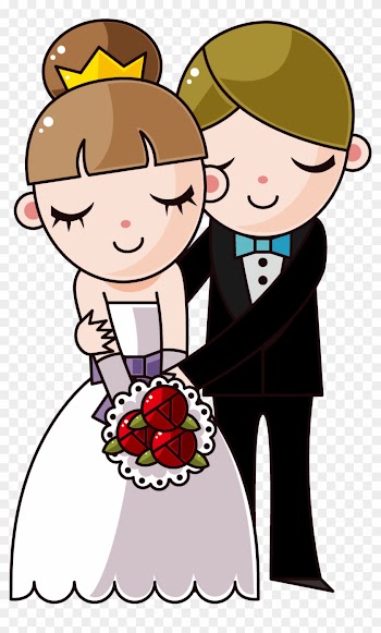 Wedding Invitation Bridegroom Illustration - Cartoon Wedding Gif