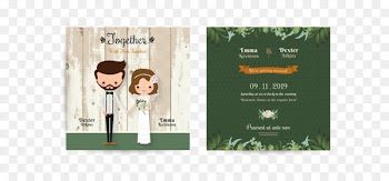 Wedding invitation Bridegroom Illustration - Vector Wedding Invitations 