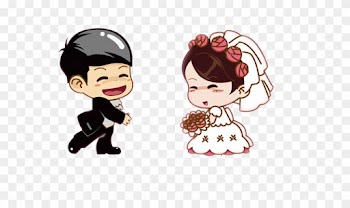 Wedding Invitation Bridegroom Marriage Cartoon - Marriage Animation