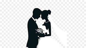 Wedding invitation Bridegroom Silhouette - groom 