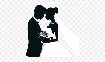 Wedding Invitation Bridegroom Silhouette - Siluetas Novios