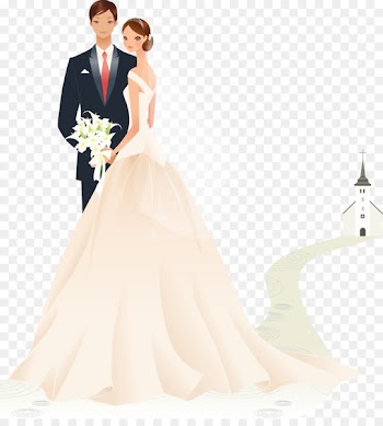 Wedding invitation Bridegroom - Vector wedding 