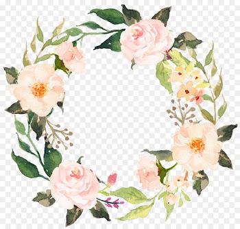 Wedding invitation Bridesmaid Woman Printing Garland - Beautifully hand-painted garlands 