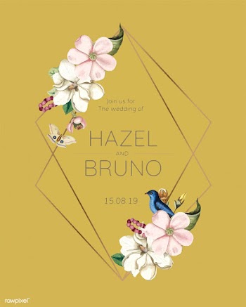 Wedding invitation card mockup vector | Free stock vector - 518685