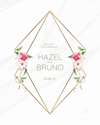 Wedding invitation card mockup vector | Free stock vector - 518726