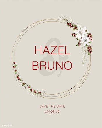 Wedding invitation card mockup vector | Free stock vector - 519202