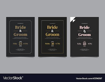 wedding invitation card template background
