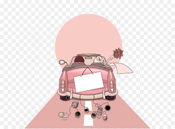 Wedding invitation Cartoon Marriage - Wedding cars 