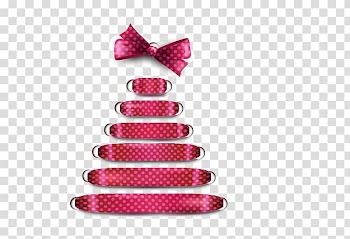 Wedding invitation Christmas card Christmas tree Ribbon, Ribbon transparent background PNG clipart