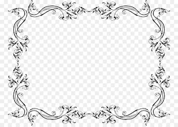 Wedding invitation Clip art - border wedding 