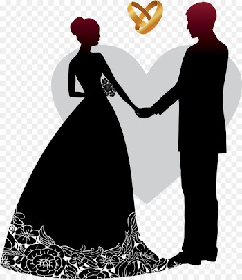 Wedding invitation Clip art Portable Network Graphics Bridegroom - bride 