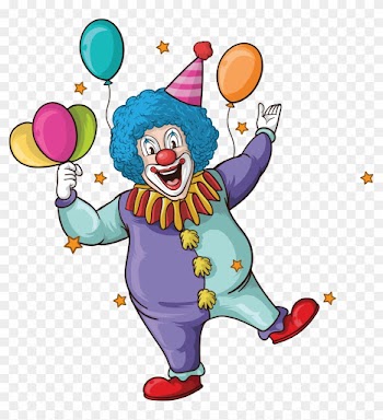 Wedding Invitation Clown Birthday Greeting Card - Clown Happy Birthday