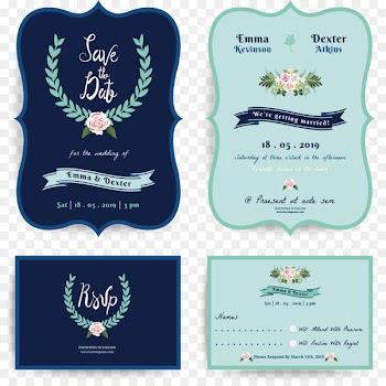 Wedding invitation Convite - Vector Wedding Invitations 