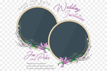 Wedding invitation Download - Couple photo wedding invitation 