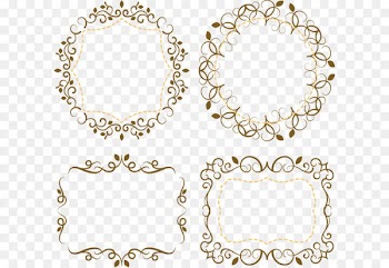 Wedding invitation Download Euclidean vector - Romantic lace wedding invitations 