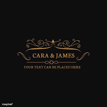 Wedding invitation emblem | Free stock vector - 579281