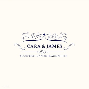 Wedding invitation emblem | Free stock vector - 579285