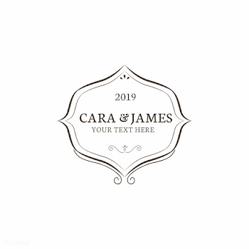 Wedding invitation emblem | Free stock vector - 579301
