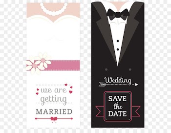 Wedding invitation Envelope Save the date - Wedding Invitation Card 