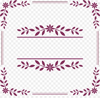 Wedding invitation Euclidean vector Flower - Purple flower decorative box 