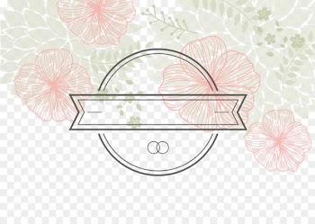 Wedding invitation Euclidean vector - Invitations Decorative elements 