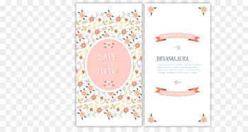 Wedding invitation Euclidean vector Marriage Flower - Vector wedding invitation 