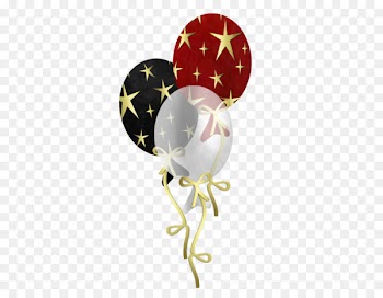 Wedding invitation Father Time New Years Day Christmas - Multicolored balloons 