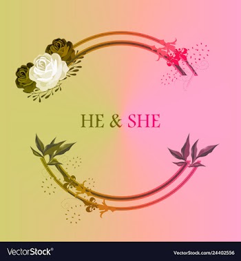Wedding invitation floral card with vector image