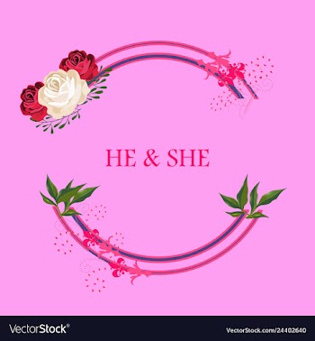 Wedding invitation floral card with vector image